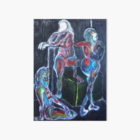 Capricorn Sisters: War, Plague, Earthquake Art Board Print