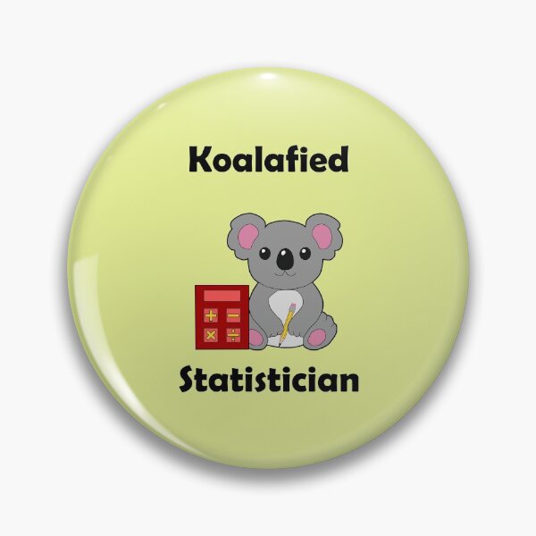 Item preview, Koalafied Statistician  designed and sold by WildGeometric.