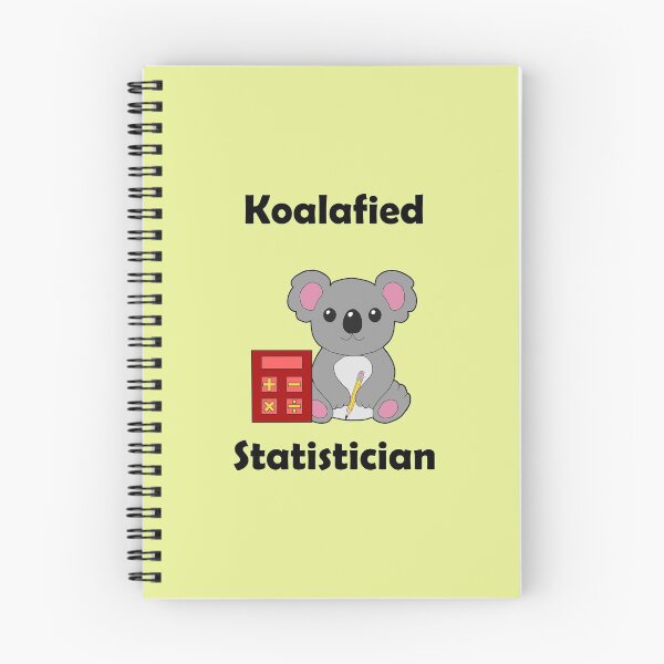 Item preview, Koalafied Statistician  designed and sold by WildGeometric.