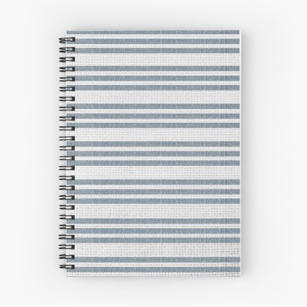 Item preview, White and Blue Horizontal Stripes designed and sold by Josephines-ZA.