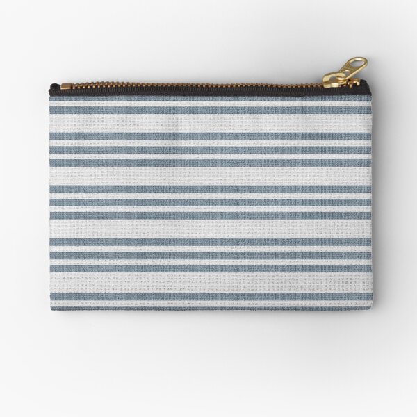 Item preview, White and Blue Horizontal Stripes designed and sold by Josephines-ZA.