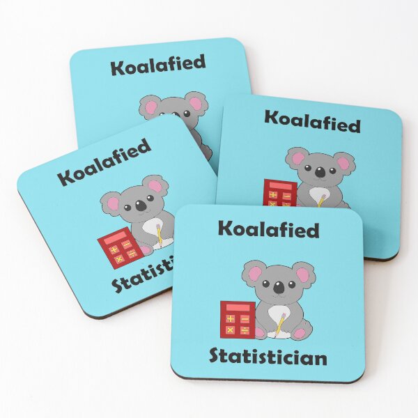 Item preview, Koalafied Statistician  designed and sold by WildGeometric.