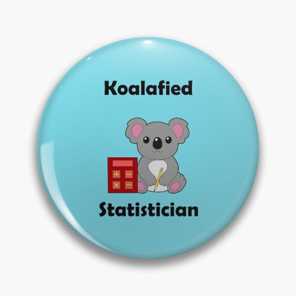 Item preview, Koalafied Statistician  designed and sold by WildGeometric.