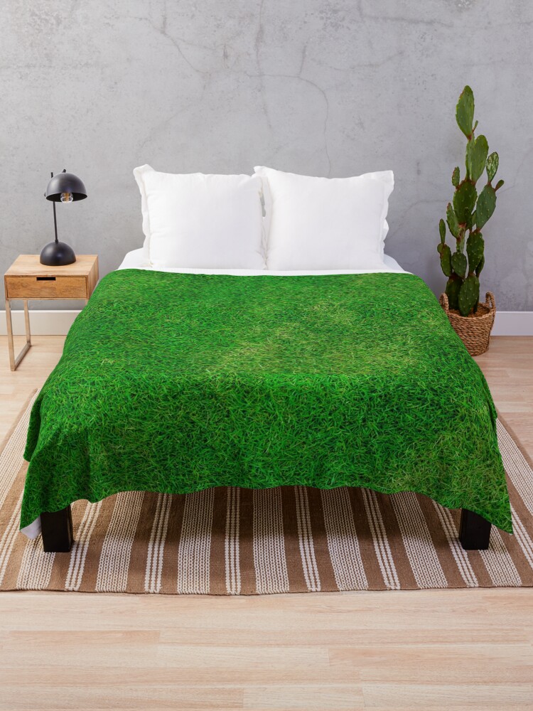 Grass green throw new arrivals