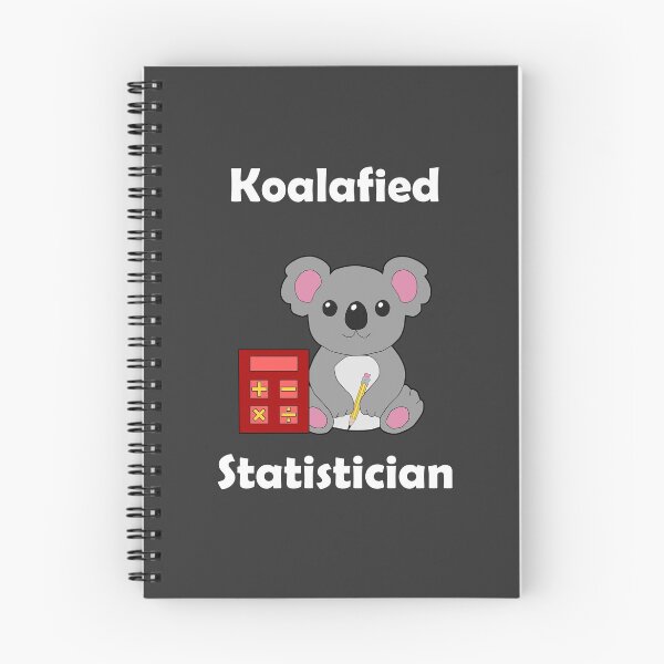 Item preview, Koalafied Statistician  designed and sold by WildGeometric.