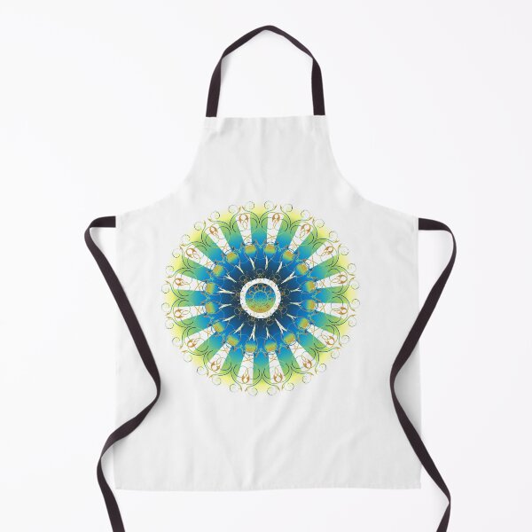 Item preview, Earth Angel Orange And Blue Mandala designed and sold by IZiets.