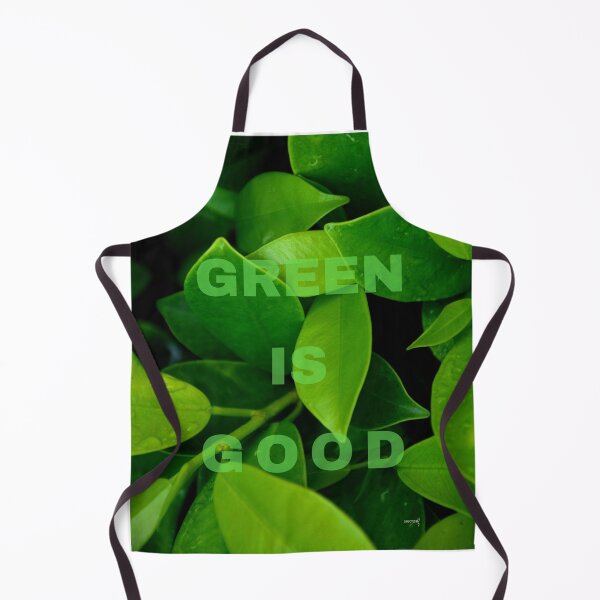 Green is Good #3 Apron