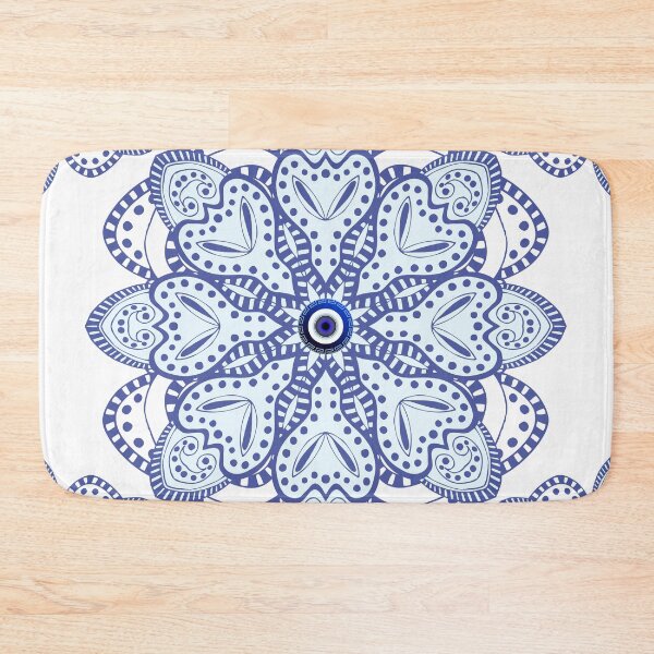 Item preview, Mati Evil Eye Star Floral Design Kiki Collection designed and sold by Yiorgos Designs.