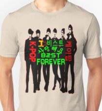 ♥♫I Love B2ST Forever Splendiferous K-Pop Clothes & Stickers♪♥ Unisex T-Shirt