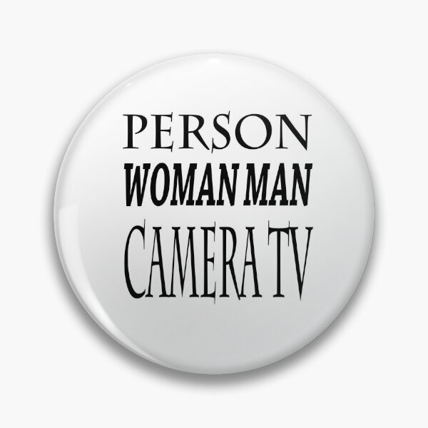 Item preview, Person, Woman, Man, Camera, TV - Cognitive Test designed and sold by Trucutruh.