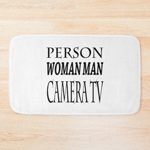 Item preview, Person, Woman, Man, Camera, TV - Cognitive Test designed and sold by Trucutruh.