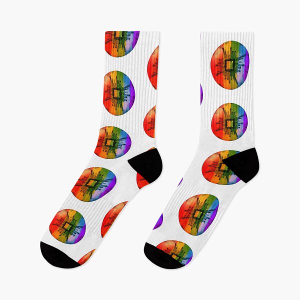 Item preview, Skyline Rainbow designed and sold by Rebecca Stuart-Milgate.