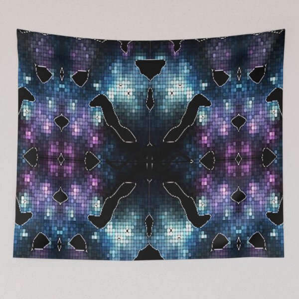 Item preview, Midnight skies , Psychedelic Arte Abstracto, abstract art design designed and sold by Adri Barnard.