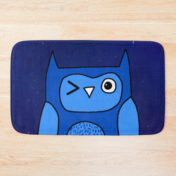 Item preview, Winking Blue Owl designed and sold by emDesign123.