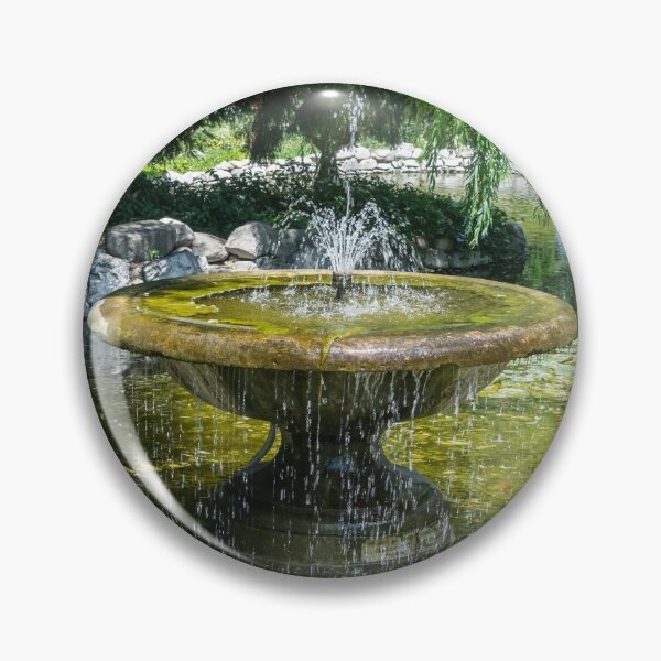 Item preview, Refreshing Summer - the Little Fisherman Fountain Cheerfully Splashing in the Sunshine designed and sold by Georgia Mizuleva.