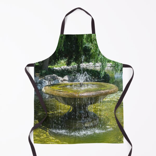 Item preview, Refreshing Summer - the Little Fisherman Fountain Cheerfully Splashing in the Sunshine designed and sold by Georgia Mizuleva.