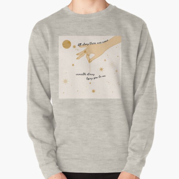 hilo invisible folklore Taylor Swift Sudadera sin capucha