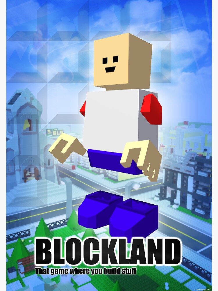 Blockland Poster Greeting Card for Sale by LeetZero