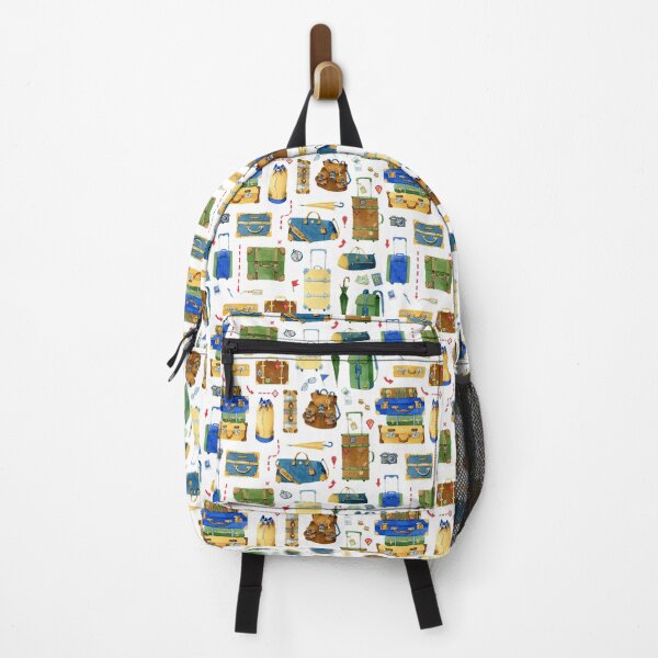 Item preview, Watercolor Luggage pattern  designed and sold by TatianaKa.