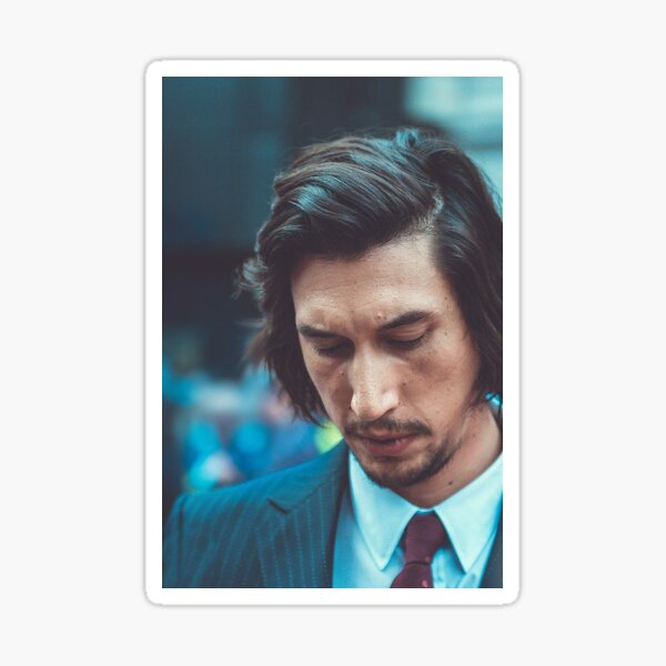 Vista previa del artículo con la obra «Adam Driver», diseñado y vendido por morganmeaux.