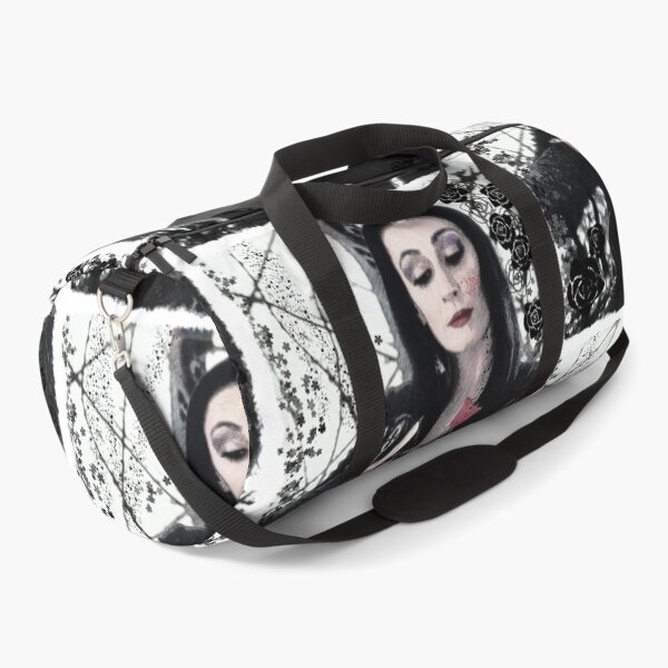 Morticia Addams Horror family Duffle Bag
