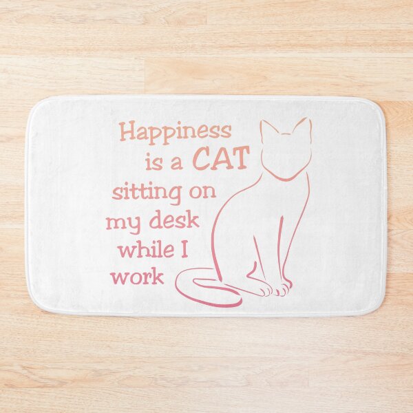 Item preview, Happiness is a cat designed and sold by CallSignNacho.