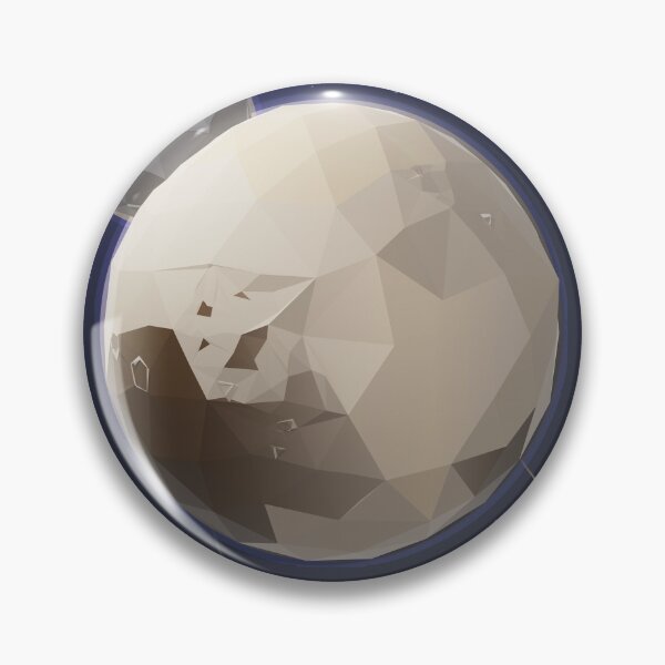 Item preview, Pluto in Low Poly Style designed and sold by Pelopoly.
