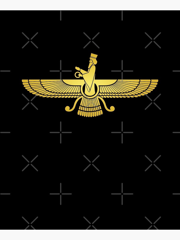 Farvahar Faravahar Farohar Iranian Farsi Persian by Beltschazar