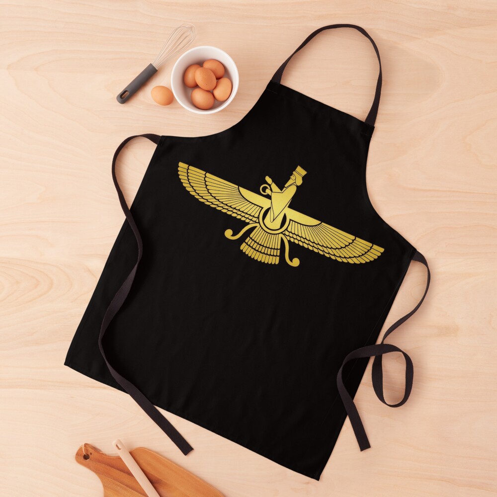 Farvahar Faravahar Farohar Iranian Farsi Persian Apron