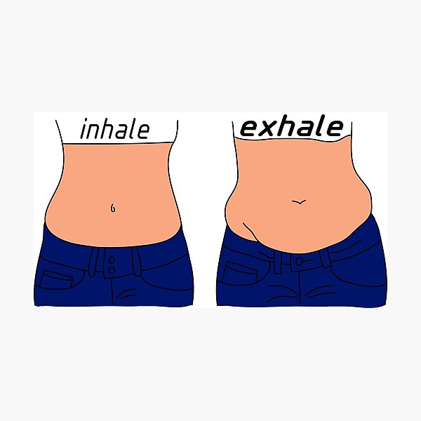 Item preview, inhale exhale designed and sold by anisebou.