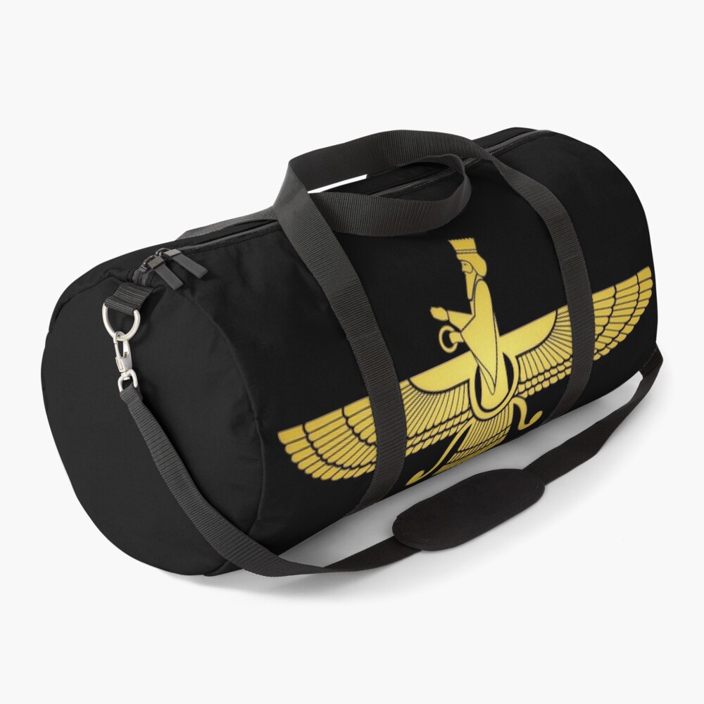 Farvahar Faravahar Farohar Iranian Farsi Persian Duffle Bag