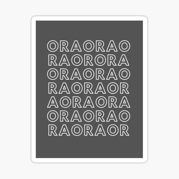 Vista previa del artículo con la obra «Jojo ora ora ora», diseñado y vendido por Askechadd.