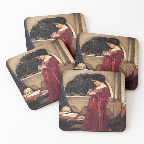 Item preview, HD. The Crystal Ball ,by John William Waterhouse designed and sold by ArmoniMundi.