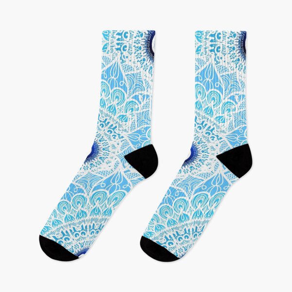 Item preview, Mati Evil Eye Aqua Floral Kiki Collection designed and sold by Yiorgos Designs.
