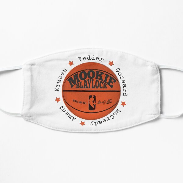 Mookie Blaylock - Pearl Jam (Black Text) Flat Mask