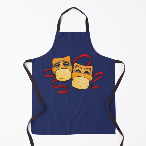 Item preview, Theater Masks Wearing Masks designed and sold by drawbey.