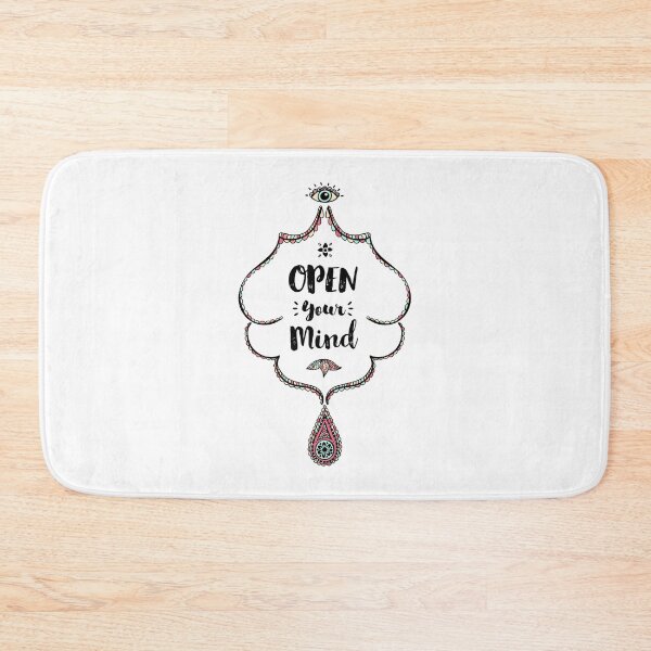 Item preview, Open Your Mind Colorful Mandala Drawing designed and sold by tiptoptees.