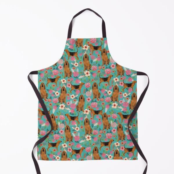 Item preview, Bloodhound floral dog breed dog pattern pet friendly pet portraits custom dog gifts mint by PetFriendly designed and sold by PetFriendly.