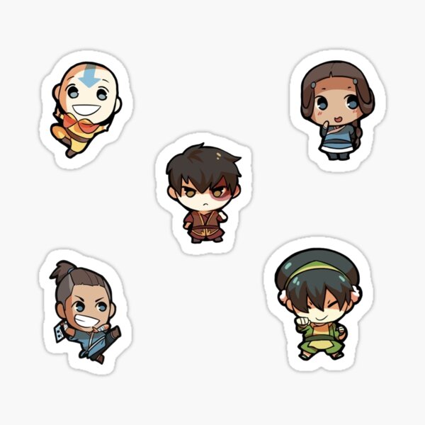 Paquete de pegatinas Avatar The Last Airbender Pegatina