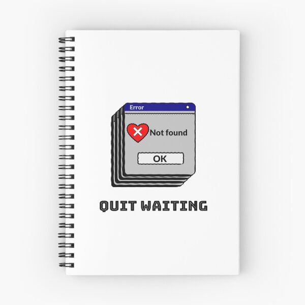Item preview, Quit Waiting designed and sold by BlueCloverTrend.