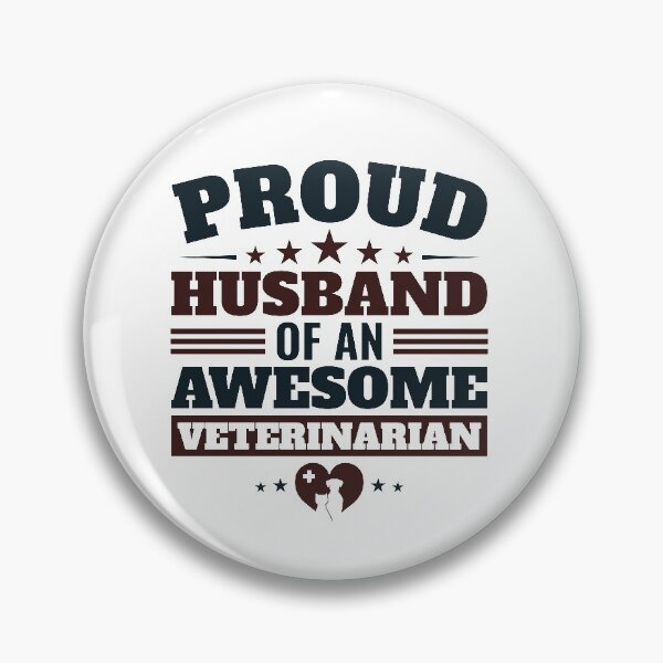 Item preview, Veterinarian Husband Proud Husband Of An Awesome Veterinarian designed and sold by jaygo.