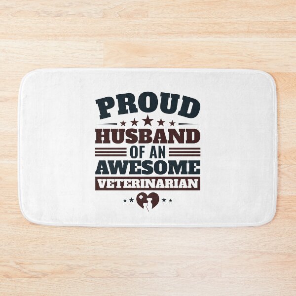 Item preview, Veterinarian Husband Proud Husband Of An Awesome Veterinarian designed and sold by jaygo.
