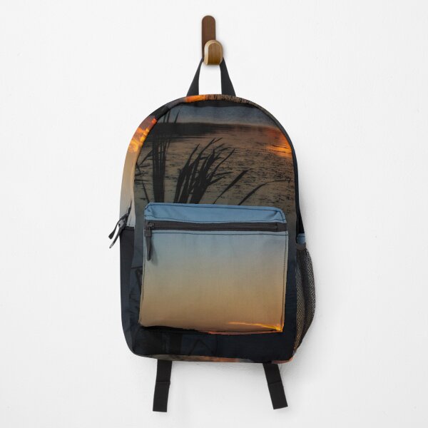 Item preview, Sunset on the Lake Through Reeds designed and sold by Shelly Gunderson.