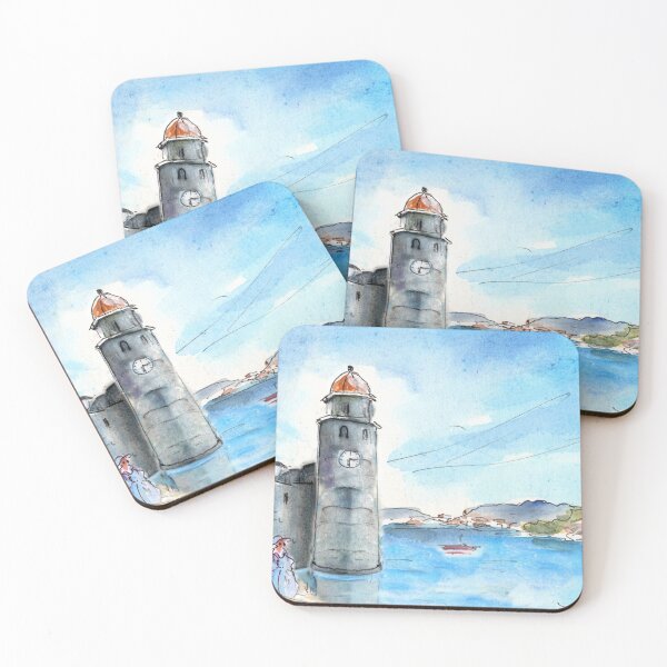 Item preview, Collioure Tower designed and sold by Goodaboom.
