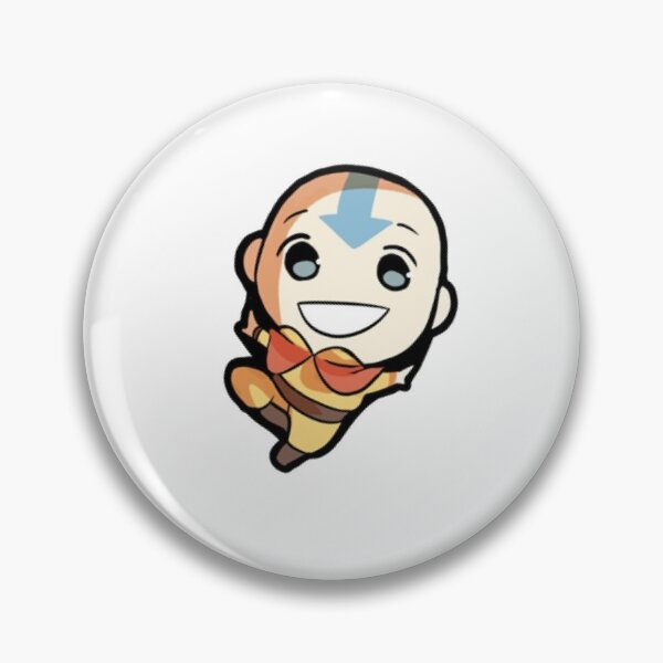 Item preview, Avatar Aang Sticker designed and sold by Purplecube.