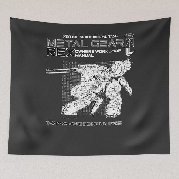 Aperçu de l'œuvre Manuel de Metal Gear Rex créée et vendue par Bevatron.