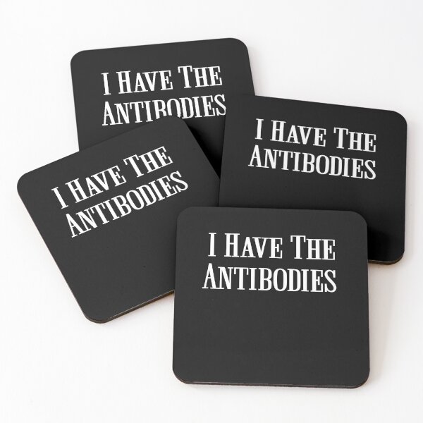 Item preview, Copy of I Have The Antibodies , funny saying sarcastic novelty designed and sold by alikassi.