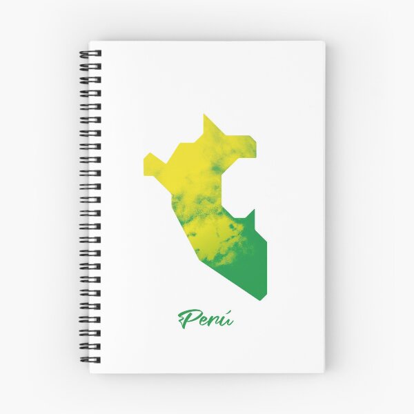 Item preview, Perú Map in Watercolor (Green and Yellow) designed and sold by Geometricshow.