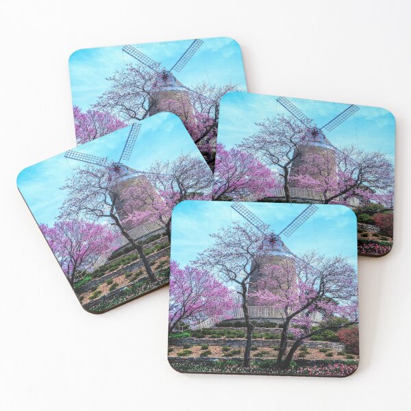 Item preview, Wamego Dutch Windmill in Spring designed and sold by Shelly Gunderson.