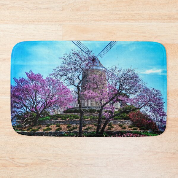 Item preview, Wamego Dutch Windmill in Spring designed and sold by Shelly Gunderson.